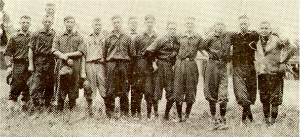 1920 Baseball team. Large image, please wait...